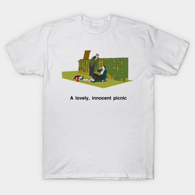 Peep Show A lovely innocent picnic T-Shirt by tommytyrer